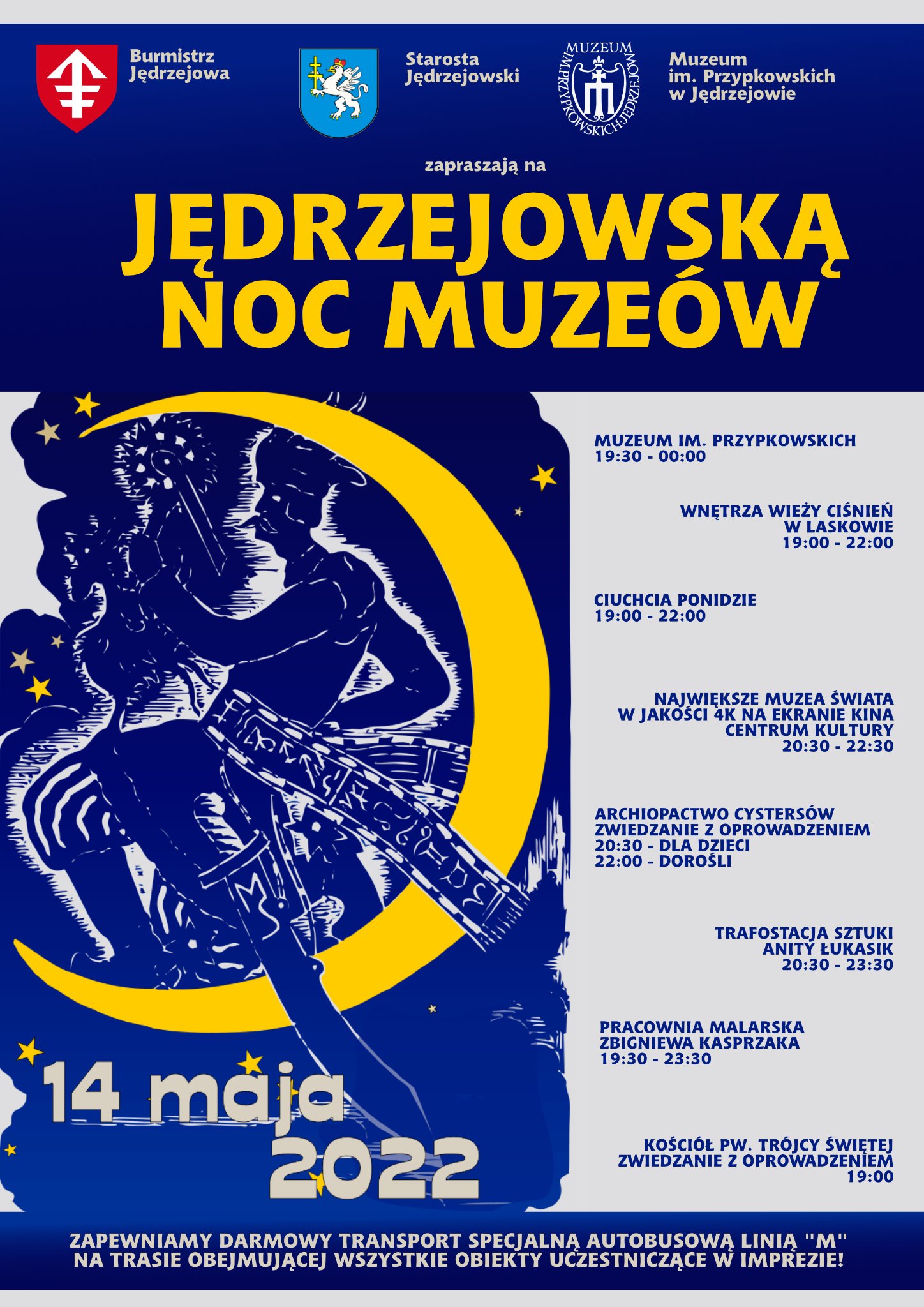 Jędrzejowska Noc Muzeów z ŚKW Ciuchcia Ponidzie.